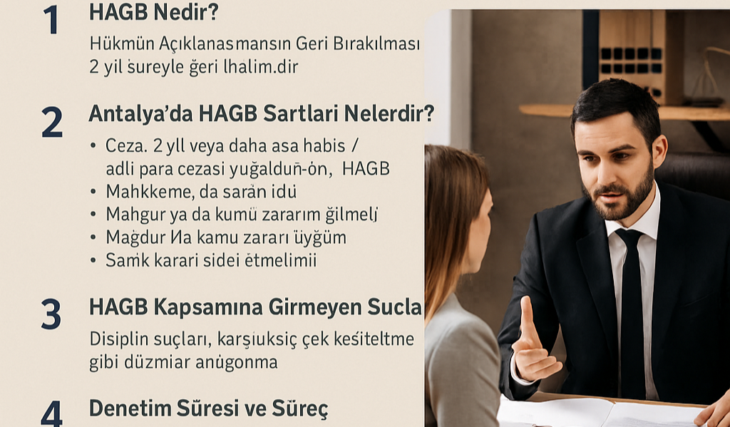 Antalya Adalet Sarayı önünde HAGB (hükmün açıklanmasının geri bırakılması) hakkında ceza avukatıyla görüşen bir müvekkil