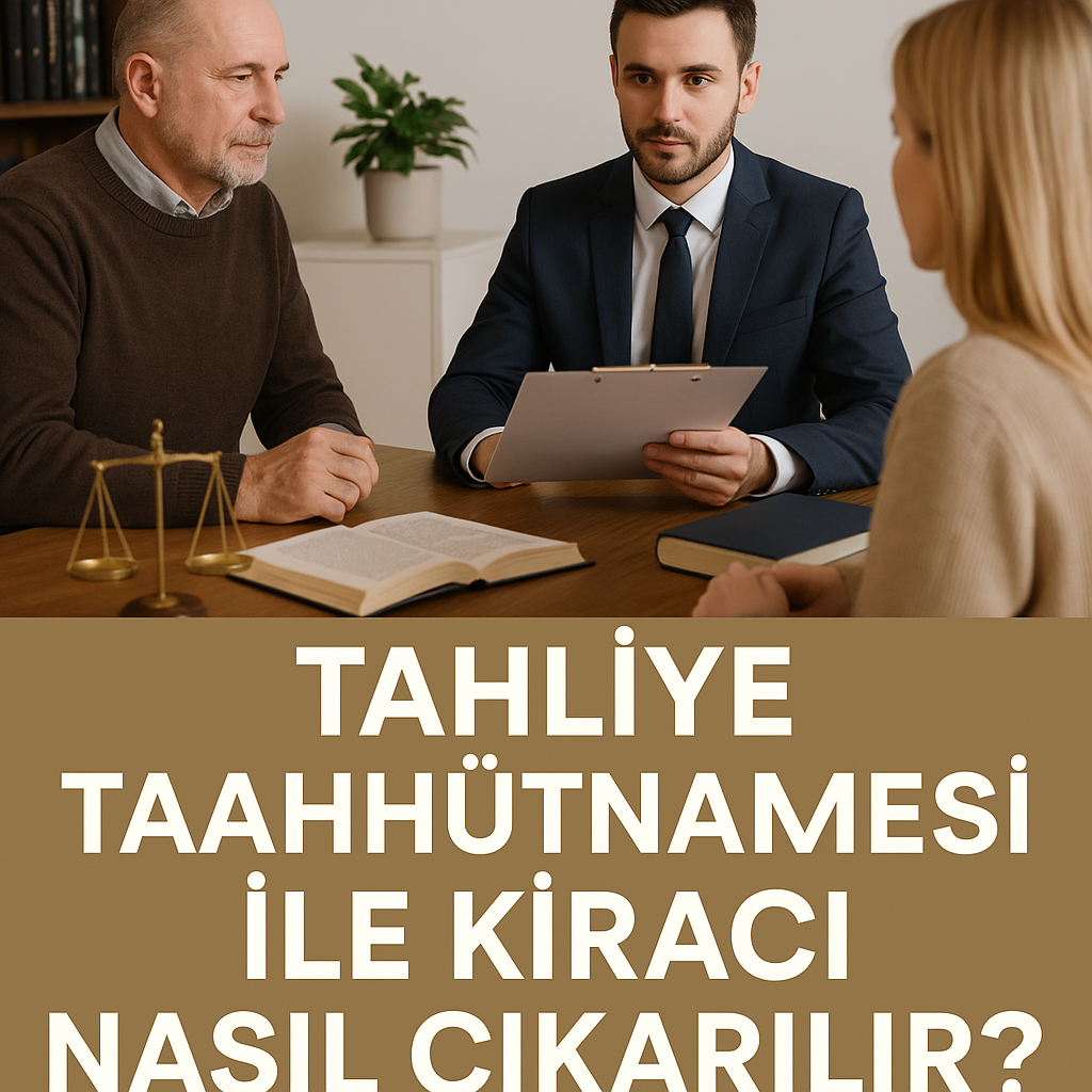 Antalya’da ev sahibi ile kiracı arasında tahliye taahhütnamesi ile ilgili danışmanlık alan kişi