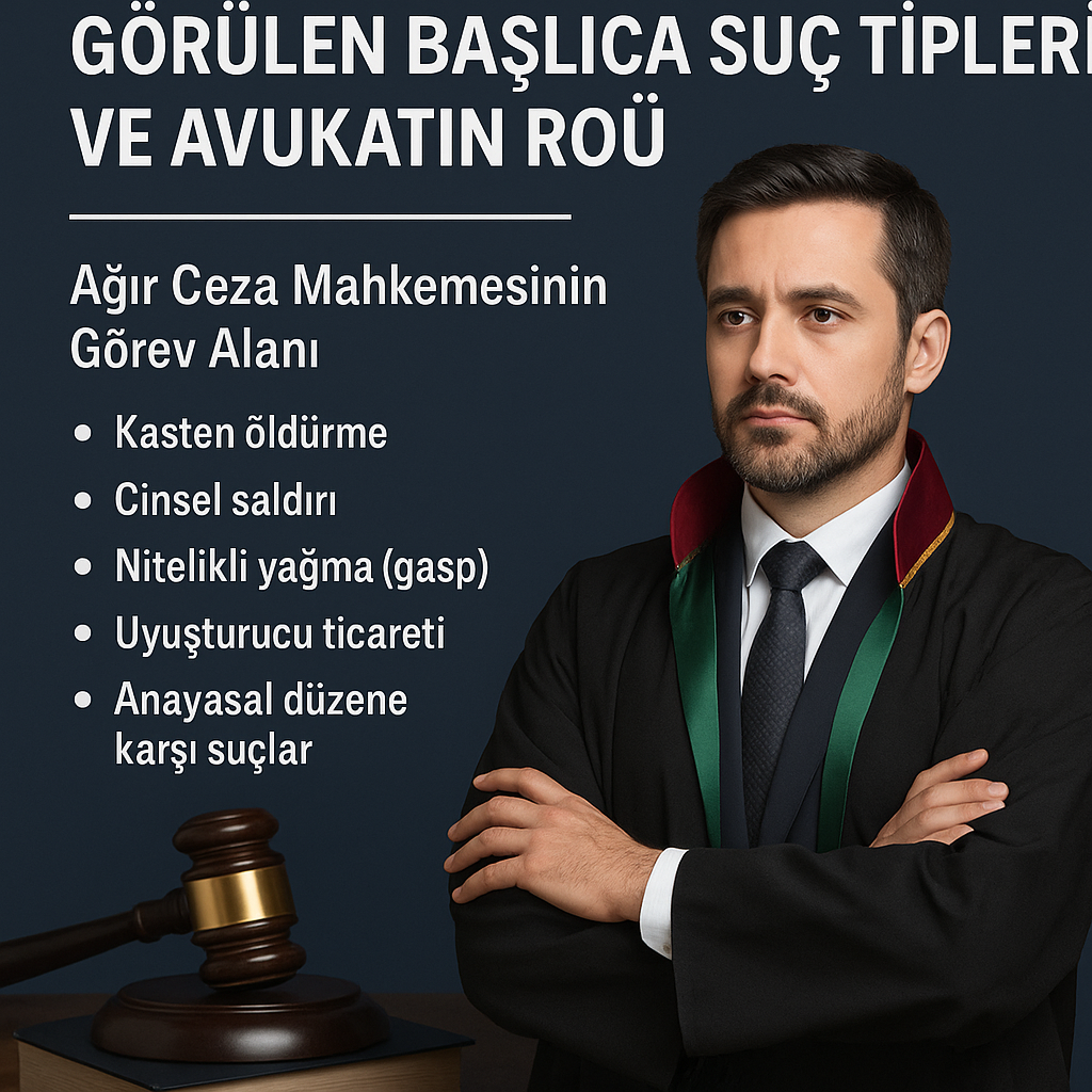 Antalya ağır ceza mahkemesinde görülen suç tipleri ve ceza avukatı rolü